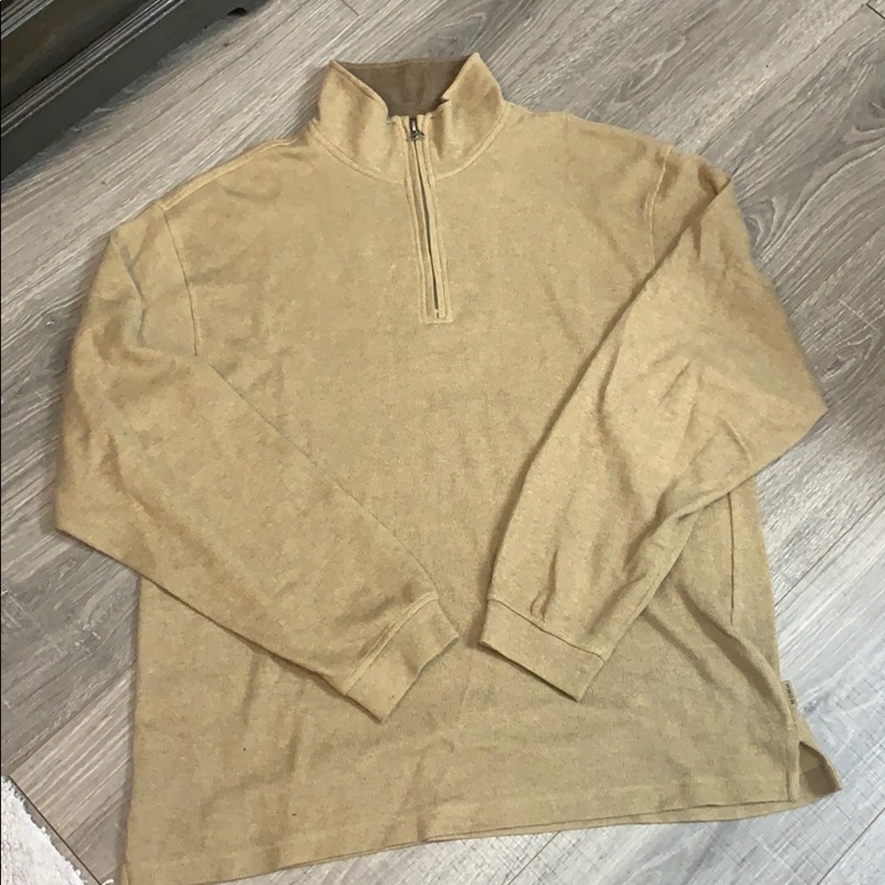 Mens izod zip up at neck large